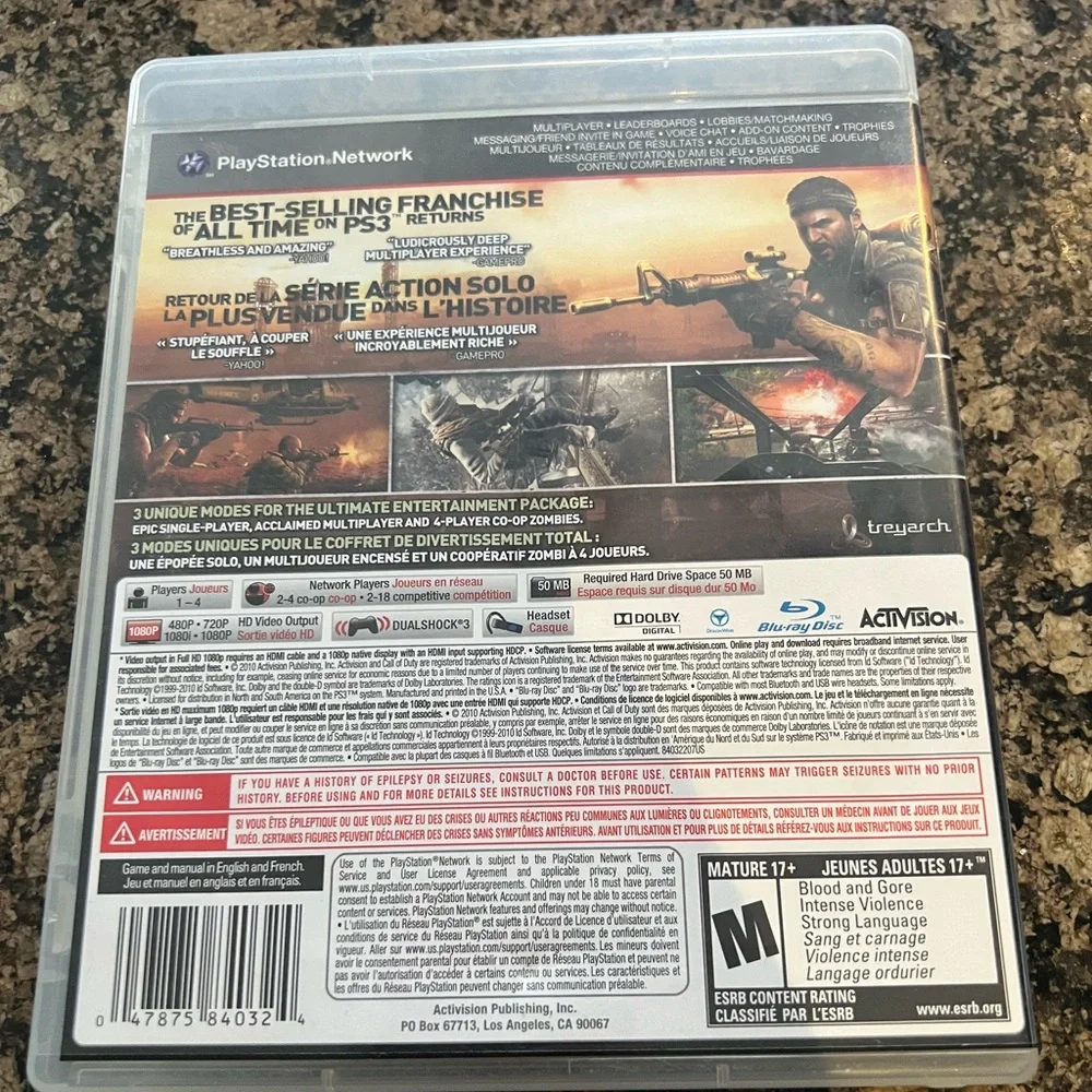 PS3 Call of Duty Black Ops Game - Picture 2 of 2
